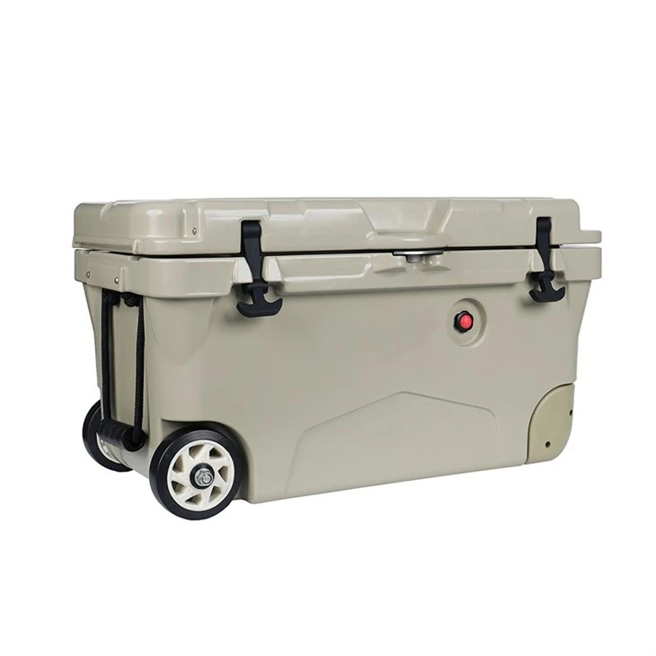 50QT Large Cooler Box With Wheels